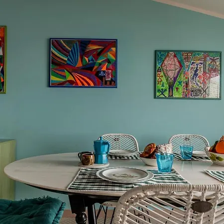 公寓 Sea View Penthouse With Terrace