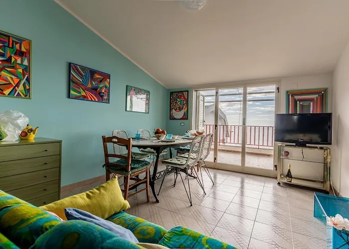 Sea View Penthouse With Terrace 公寓 玛里纳吉尔萨罗