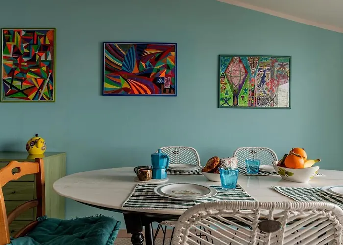 דירה Sea View Penthouse With Terrace